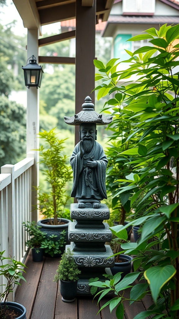 Incorporating Japanese Garden Statues and Ornaments